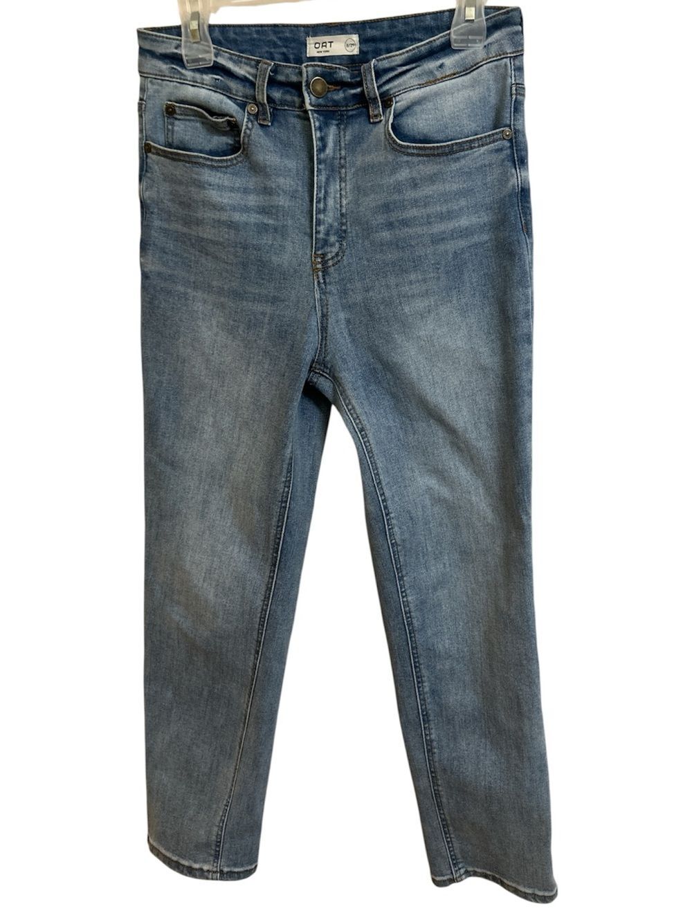OAT New York Slim Ankle Cropped Denim Jeans Size 8/29